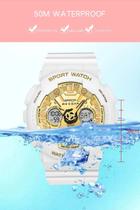 Kit Relógio Feminino Digital Led Com Pulseira Sports Watch