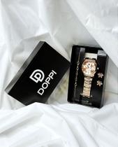 Kit Relógio Feminino Doppi