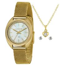 Kit Relógio Feminino Lince - LRG4701L KO80B1KX