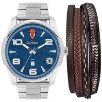 Kit Relógio Homem-Aranha CONDOR Marvel CO2115MZH/KI4A Kit Relógio Homem-Aranha CONDOR Marvel CO2115MZH/KI4A