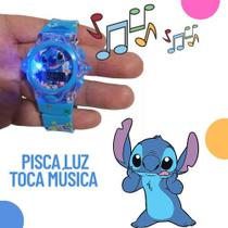 Kit Relógio Infantil Digital Led Disney Pisca Luz Led colorida + Chaveiro stitch Lilo Angel 3d anime Acessórios moda Kit Relógio Infantil Digital Led Disney Pisca Luz Led colorida + Chaveiro stitch Lilo Angel 3d anime Acessórios moda