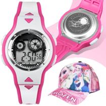 Kit Relogio Infantil Princesa Qualidade Premium original