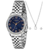 Kit Relógio Lince Feminino Prata LRMM063L36 K0K4D2SX