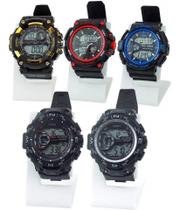 Kit Relógio Masculino luxo Pro...moção