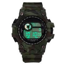 Kit Relógio Masculino QUEBEC Digital DG001 - Militar
