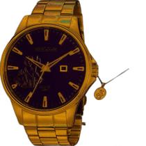 Kit Relógio Masculino Seculus Coleção Fé 35014Gpskda1K1 Kit Relógio Masculino Seculus Coleção Fé 35014Gpskda1K1