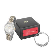 Kit Relógio Mondaine Feminino Analógico 53569Lpmvbe1K2