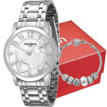 Kit Relógio Mondaine Feminino com Pulseira 99125L0MVNE2K5