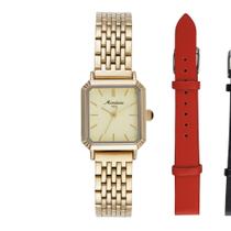 Kit Relógio Mondaine Feminino Dourado 32915LPMVDE1 Kit Relógio Mondaine Feminino Dourado 32915LPMVDE1