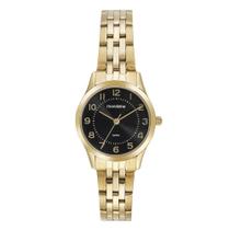 Kit Relógio Mondaine Feminino Dourado E Preto 32796Lpmkde2K1