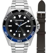 Kit Relógio Mondaine Masculino Troca pulseira 32792G0MVNE1