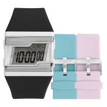 Kit Relógio Mormaii Unissex Digital Troca Pulseira FZNA/T8G