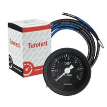 Kit Relógio Pressão Turbo Turbina 3kg + Instalação 03 Metros