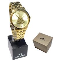 Kit Relógio Seculus Feminino Analógico Círio de Nazaré 20967LPSKDA1K1