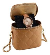 Kit Relógio Seculus Feminino Com Bolsa 77254LPSVRS2 Kit Relógio Seculus Feminino Com Bolsa 77254LPSVRS2