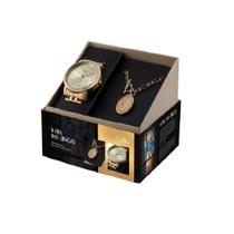 Kit Relógio Seculus Feminino Nossa Senhora Das Graças 4403 Kit Relógio Seculus Feminino Nossa Senhora Das Graças 4403