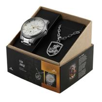 Kit Relógio Seculus Masculino São Jorge 44009G0SKNA2K1 Kit Relógio Seculus Masculino São Jorge 44009G0SKNA2K1
