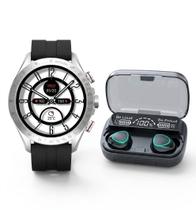 Kit Relogio Smartwatch Ecossistema Xiaomi, Haylou Solar Pro Amoled A Prova Dagua com Certificação Militar MAIS Fone M10 TWS SEM FI0