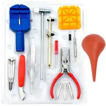 Kit relojoeiro ferramentas manutenção + soprador de poeira Kit relojoeiro ferramentas manutenção + soprador de poeira