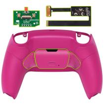 Kit Remap ExtremeRate Nova Pink emborrachado para controlador PS5