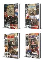 Kit Remember The Forties & Remember The Fifties & Remember The Sixties & Remember The Seventies Parragon Books Importado Acompanha Dvd Capa Dura