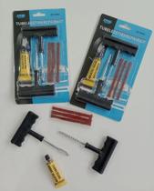Kit Remendo Macarrão Reparo Pneu
