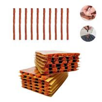 Kit Remendo P/ Pneu Reparo Macarrão Carro Moto 10un