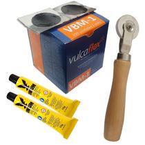 Kit Remendo Vbm 01 VulcaflexCaixa C/100 Unid+ 2 Colas + Rodilho