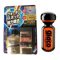 Kit remove manchas e cristaliza vidros glaco fusso