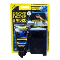 Kit removedor chuva ácida e manchas do vidro - composto + taco resolvidro Kit removedor chuva ácida e manchas do vidro - composto + taco resolvidro