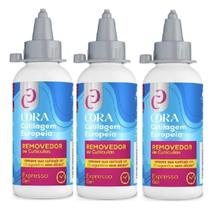 Kit Removedor Cutículas Cutilagem Europeia Cora Gel 100ml - 3 Unidades Kit Removedor Cutículas Cutilagem Europeia Cora Gel 100ml - 3 Unidades
