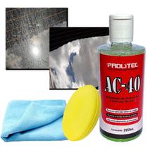 Kit removedor de chuva acida Ac40 200ml + Pano + aplicador