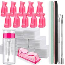 Kit Removedor de Esmalte Fandamei com Clipes - 100ml