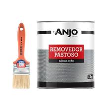 Kit Removedor Pastoso 1kg + Trincha 2" para Tintas e Verniz Kit Removedor Pastoso 1kg + Trincha 2" para Tintas e Verniz