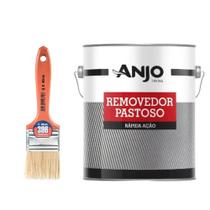 Kit Removedor Pastoso 3,6kg + Trincha para Tintas e Vernizes
