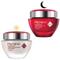 Kit Renew Avon Reversalist Creme 35 + Dia E Noite Creme Facial Top