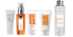 kit Renew vitamina c rosto com hidratante e sérum Avon