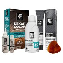 Kit Renovação de Cor Dekapcolor 120ml com Coloração 7.4 .e OX 30V 100ml