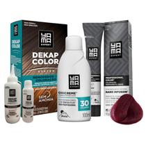 Kit Renovação de Cor Dekapcolor 120ml com Coloração 8.26 OX 30V 100ml