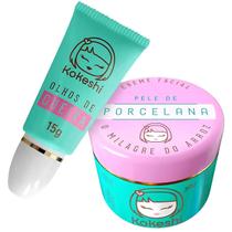 Kit Renovadores Hidratante Facial Pele de Porcelana e Hidratante Olhos de Gueixa Kokeshi Kit Renovadores Hidratante Facial Pele de Porcelana e Hidratante Olhos de Gueixa Kokeshi