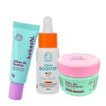 Kit Renovadores Kokeshi Pele de Porcelana Gueixa Sérum Vit C Kit Renovadores Kokeshi Pele de Porcelana Gueixa Sérum Vit C