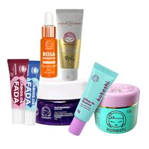 Kit Renovadores Rosa Mosqueta Niacinamida Colágeno Kokeshi