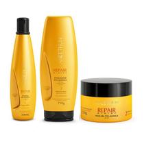 Kit Repair Shampoo + Máscara + Finalizador Repair Aneethun