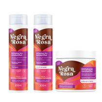Kit Reparação Queratina - Negra Rosa