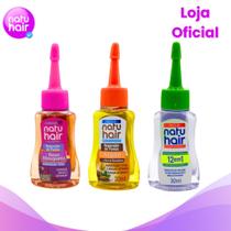 Kit Reparador de Pontas Natuhair Rosa Mosqueta + Argan +12 em 1 30ML Kit Reparador de Pontas Natuhair Rosa Mosqueta + Argan +12 em 1 30ML