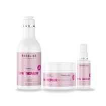 Kit Reparador Shampoo, máscara e spray Spa e Repair Metal Kit Reparador Shampoo, máscara e spray Spa e Repair Metal