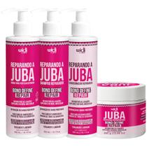 Kit Reparando A Juba Widi Care 4 Produtos Tratamento Completo Bond Repair Reparador Capilar Vegano