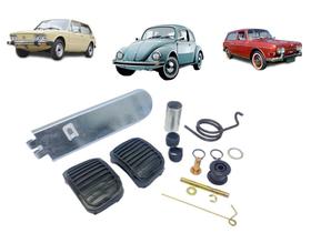 Kit Reparo Acelerador Com Pedal Ferro Fusca Brasilia Variant