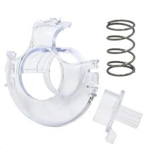 Kit Reparo Acrilico Botão Ar Comando Fox Crossfox Spacefox