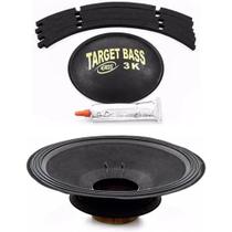 Kit Reparo Alto Falante 15 Pol Target Bass 3.0k 1500w 4 Ohms
